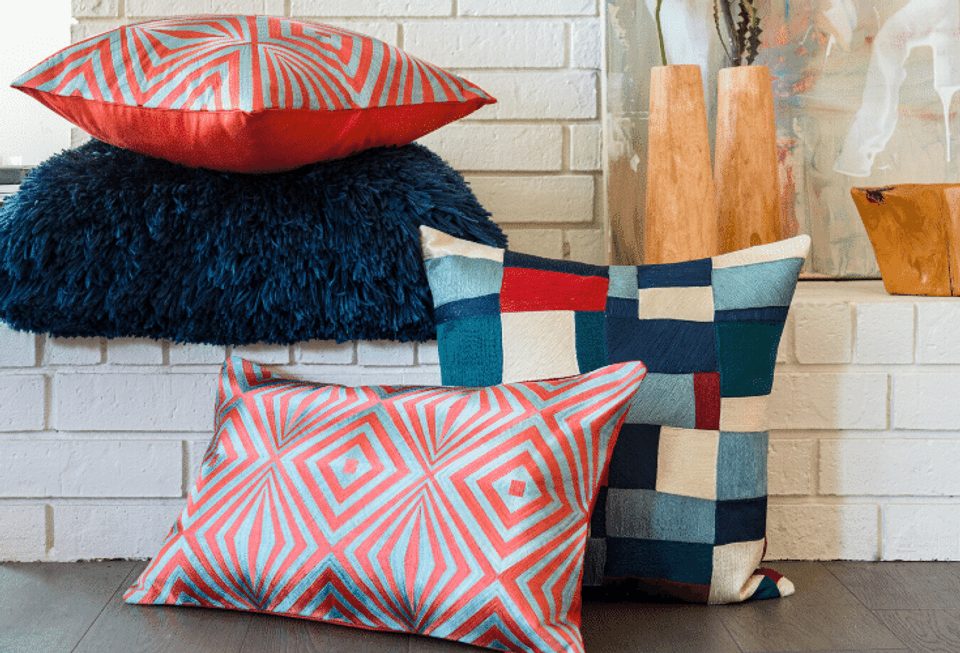 Decorative Pillows add an Instant Update to a Room