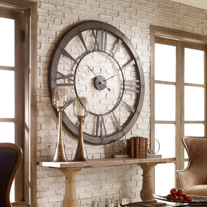 Uttermost Ronan Wall Clock, Large