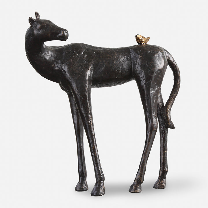 Uttermost Hello Friend Horse Sculpture