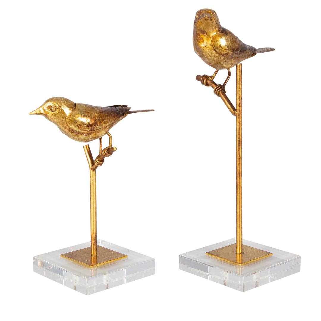 Uttermost Passerines Bird Sculptures S/2