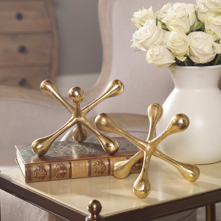 Uttermost Harlan Brass Objects Set/2