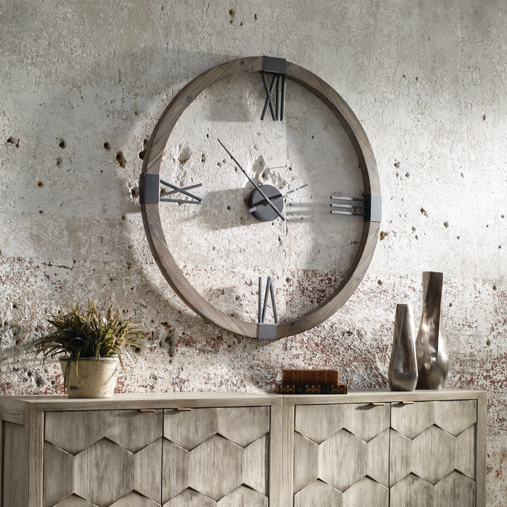 Uttermost Marcelo Modern Wall Clock