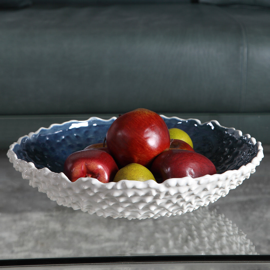 Uttermost Ciji White Bowl