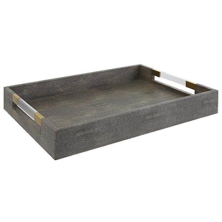 Uttermost Wessex Gray Tray