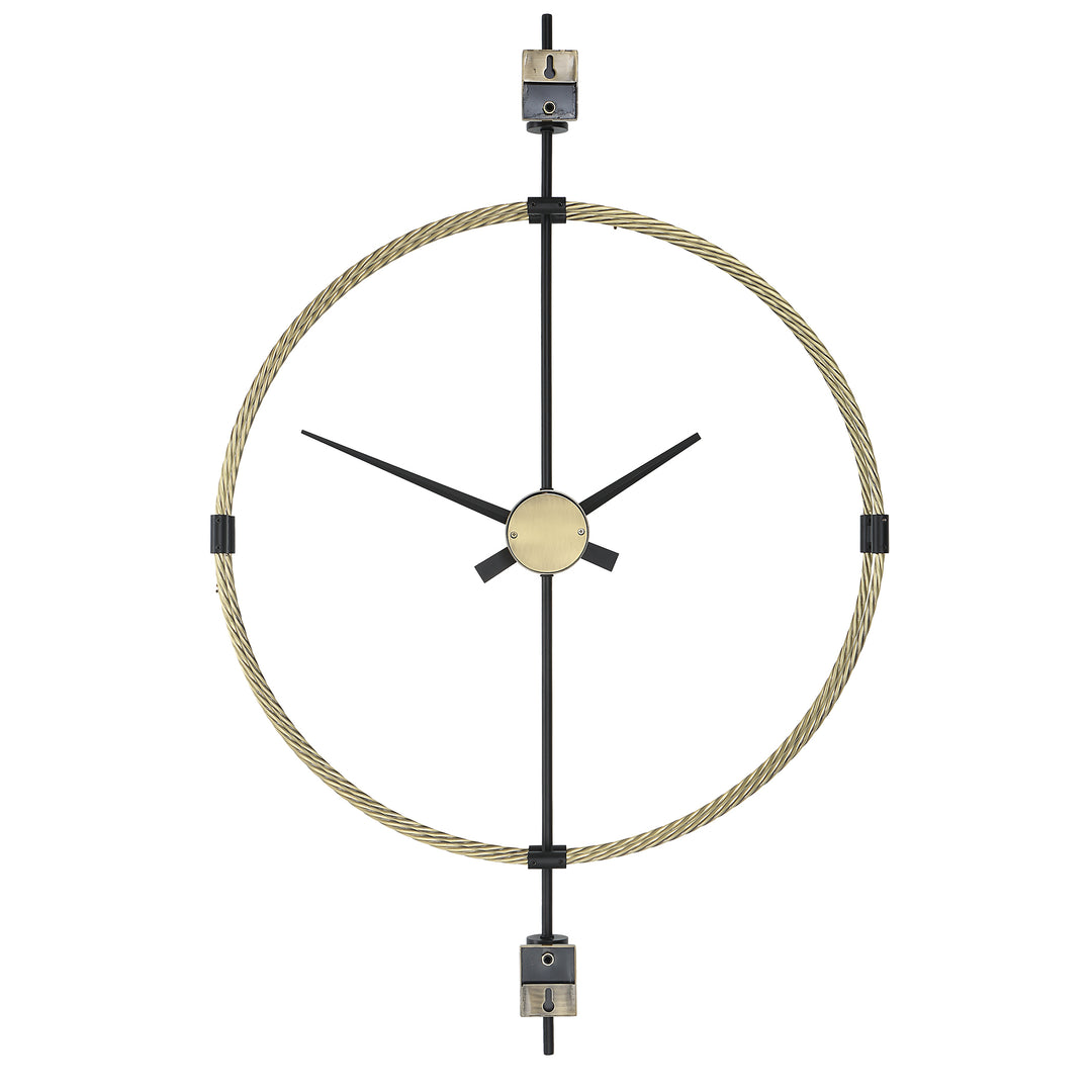 Uttermost Time Flies Modern Wall Clock