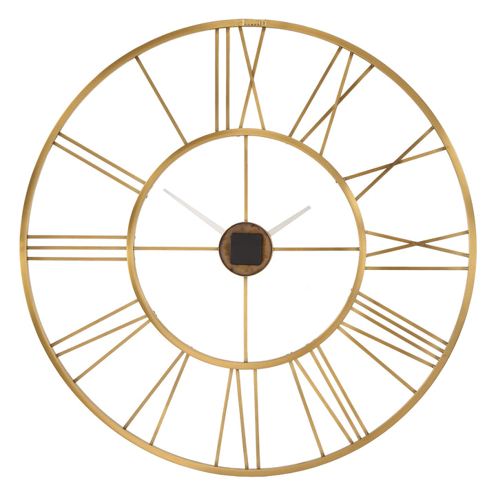 Uttermost Keyann Brass Wall Clock