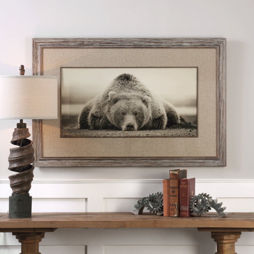 Uttermost Deep Sleep Bear Print