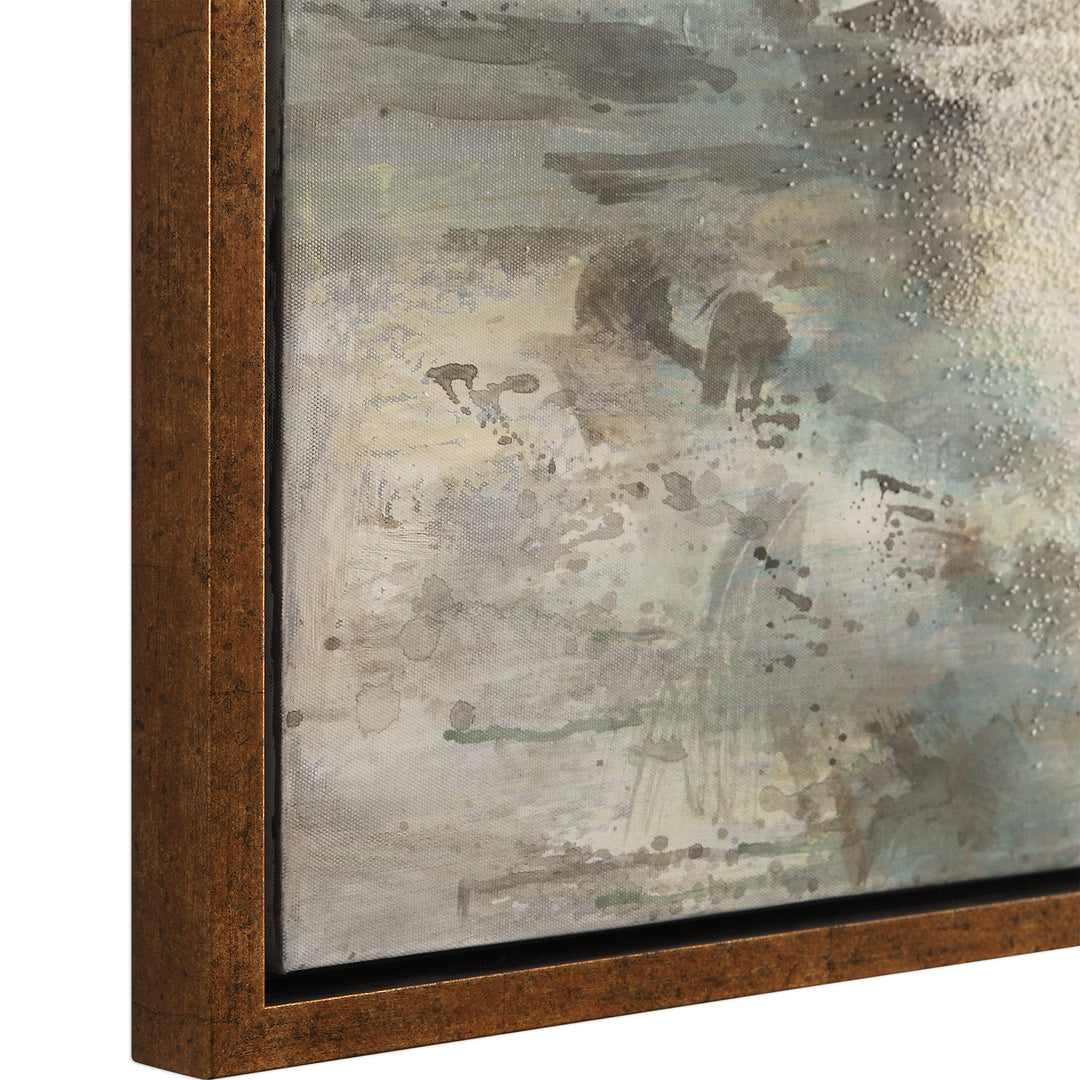 Uttermost Behind The Falls Abstract Art