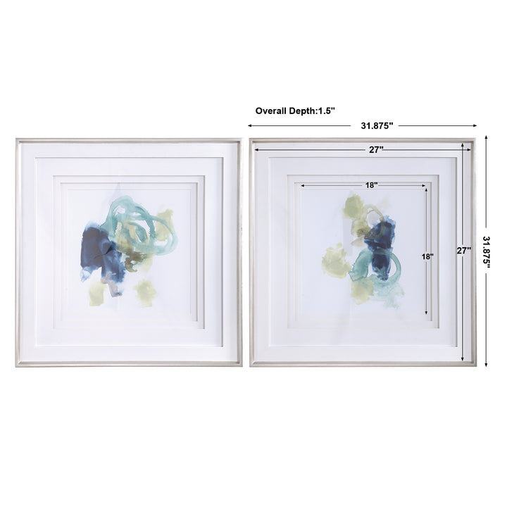 Uttermost Integral Motion Framed Prints, Set/2