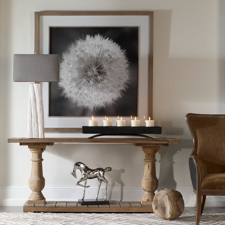 Uttermost Dandelion Seedhead Framed Print