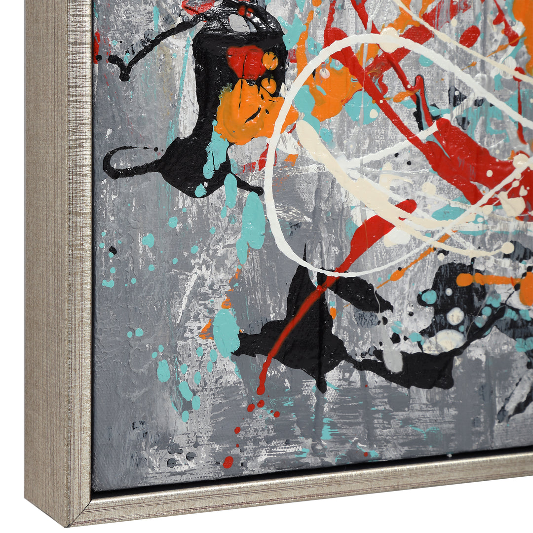 Uttermost Organized Chaos Hand Painted Canvas