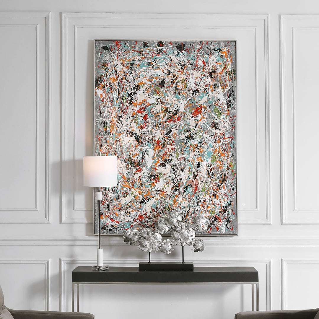 Uttermost Organized Chaos Hand Painted Canvas