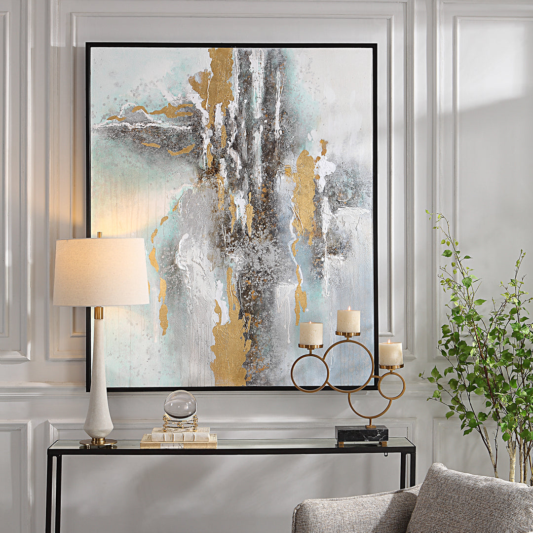 Uttermost Mountain Mist Hand Painted Canvas