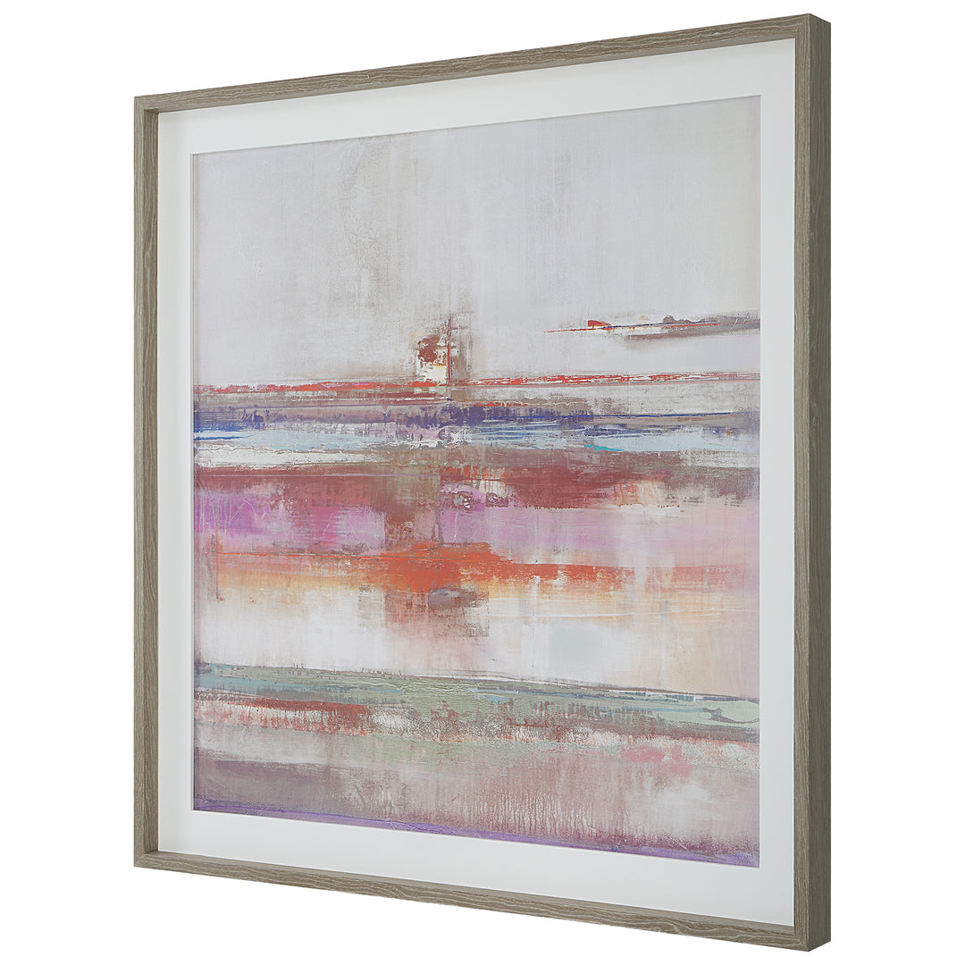 Uttermost Torrent Abstract Art Framed Print