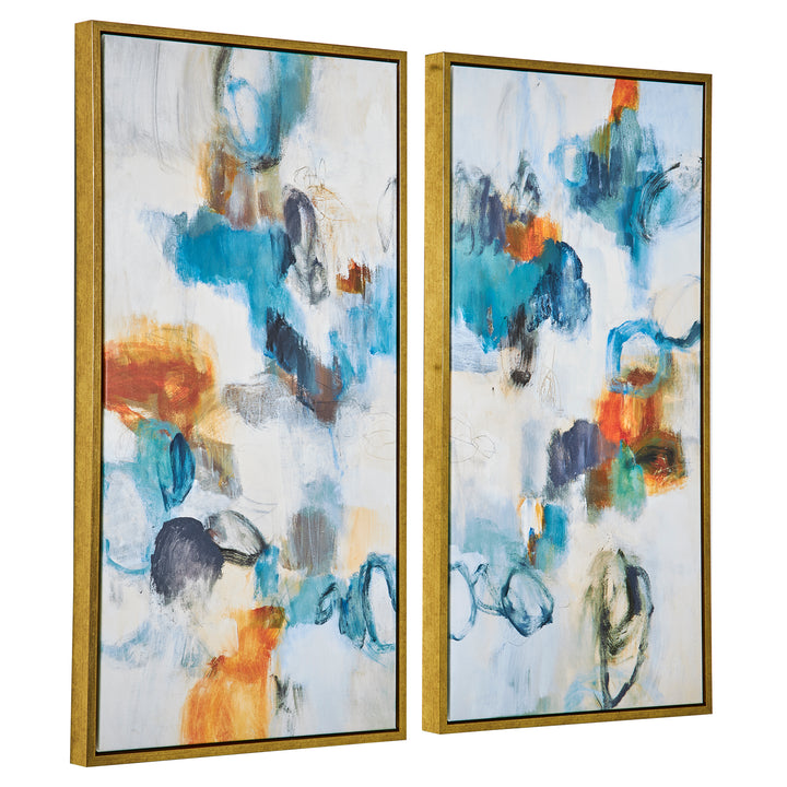 Uttermost Casual Moments Framed Abstract Art, Set/2