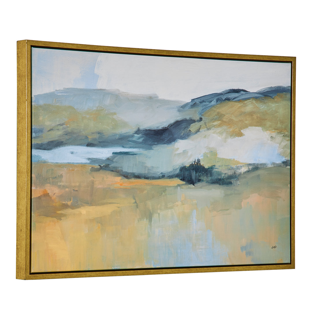 Uttermost Folded Hills Framed Landscape Art