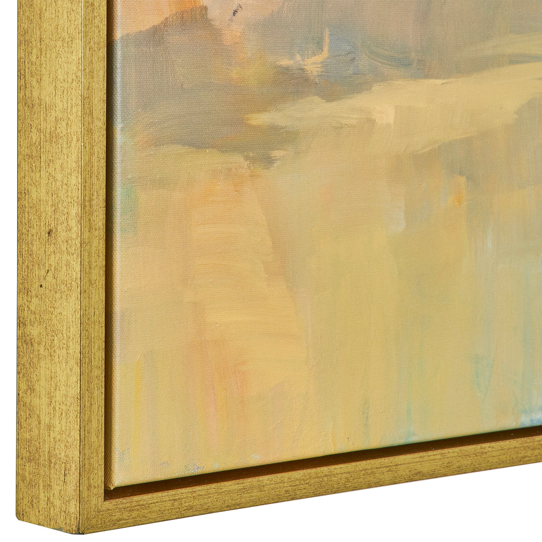 Uttermost Folded Hills Framed Landscape Art