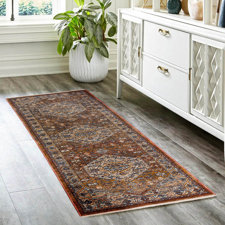 Paprika BE1 Dalyn Bergama Area Rug