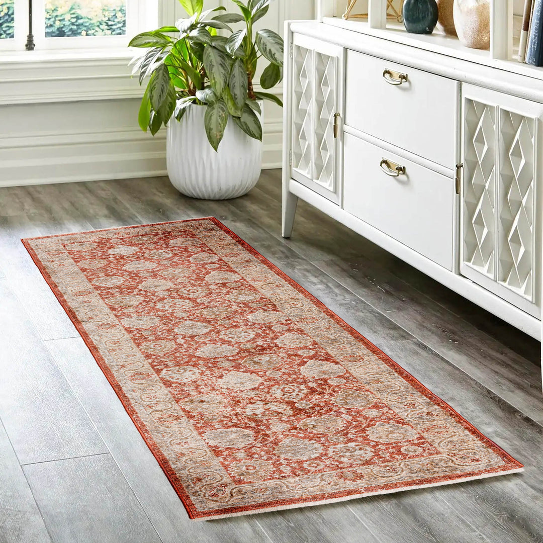 Paprika BE6 Dalyn Bergama Area Rug