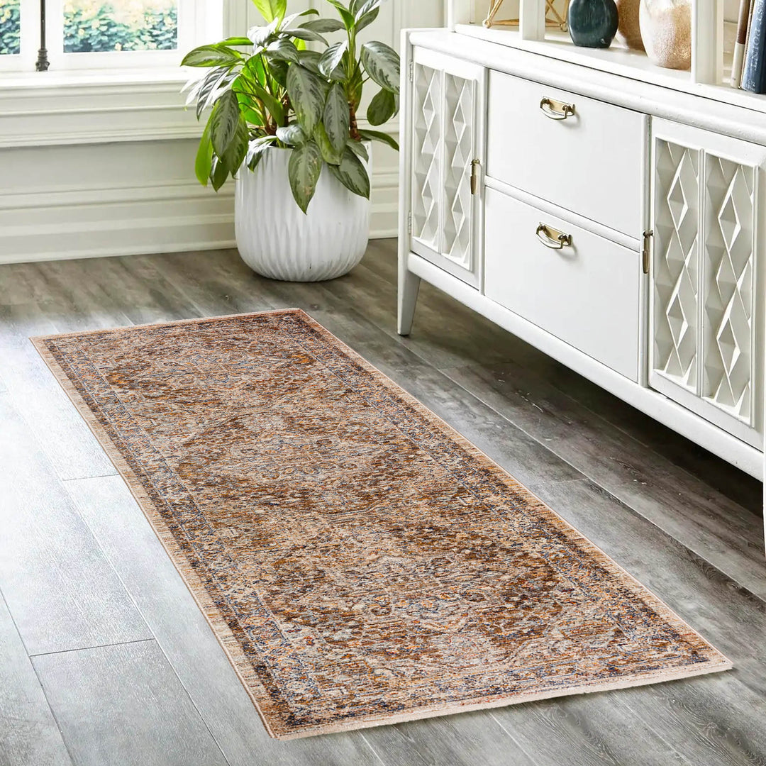 Mocha BE9 Dalyn Bergama Area Rug