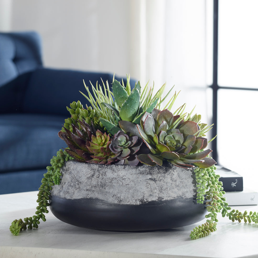 Uttermost Yuma Succulent Centerpiece