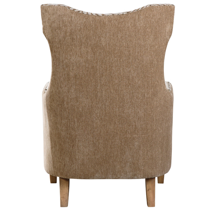 Uttermost Kiango Animal Pattern Armchair