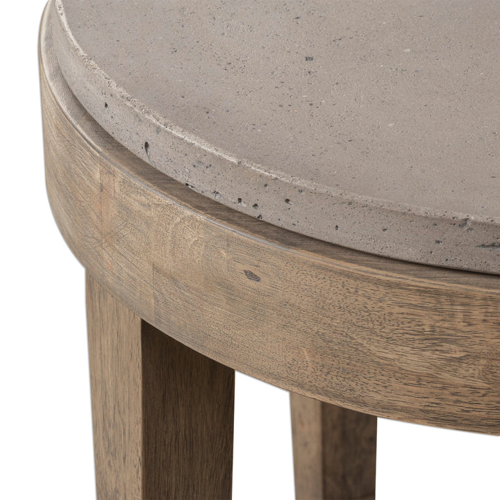 Uttermost Deka Round Side Table