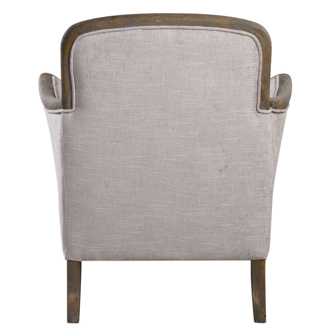 Uttermost Brittoney Taupe Armchair