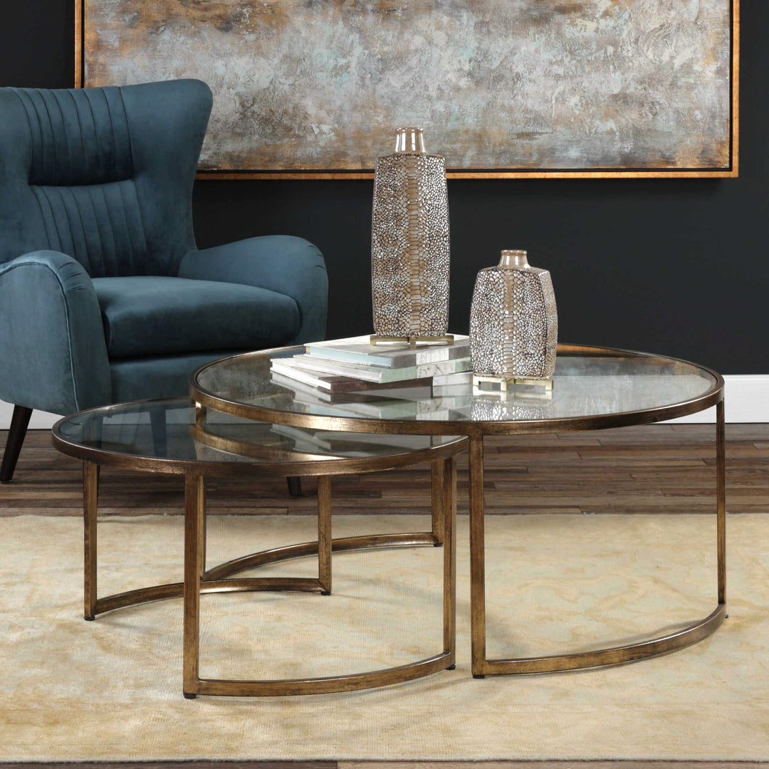 Uttermost Rhea Nested Coffee Tables S/2