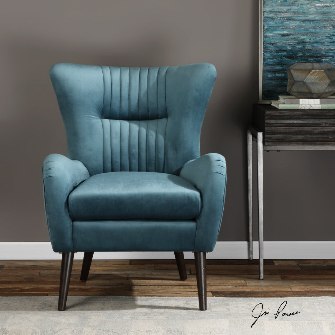 Uttermost Dax Mid-Century Accent Chair