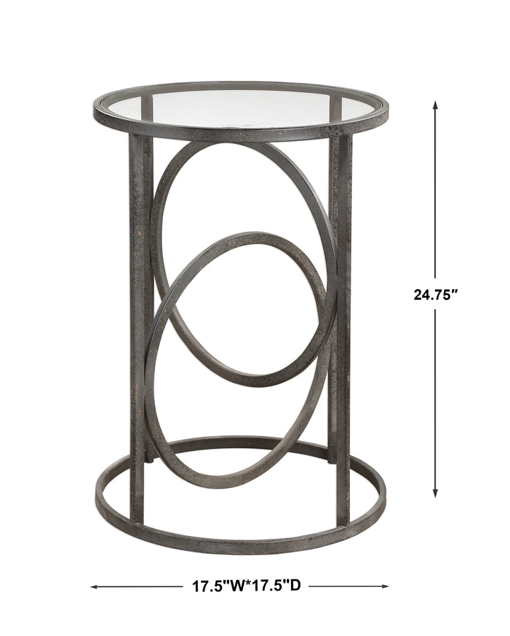 Uttermost Lucien Iron Accent Table