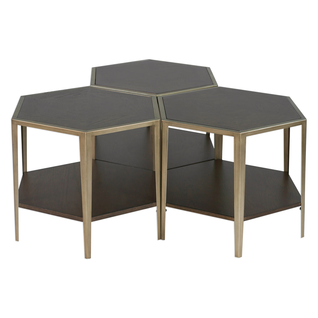 Uttermost Alicia Geometric Accent Table