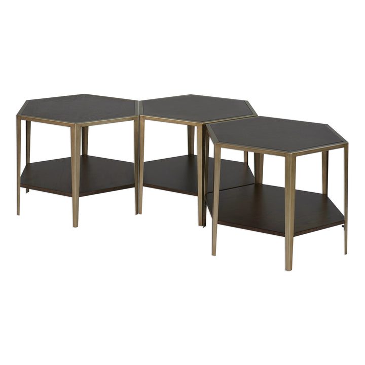 Uttermost Alicia Geometric Accent Table