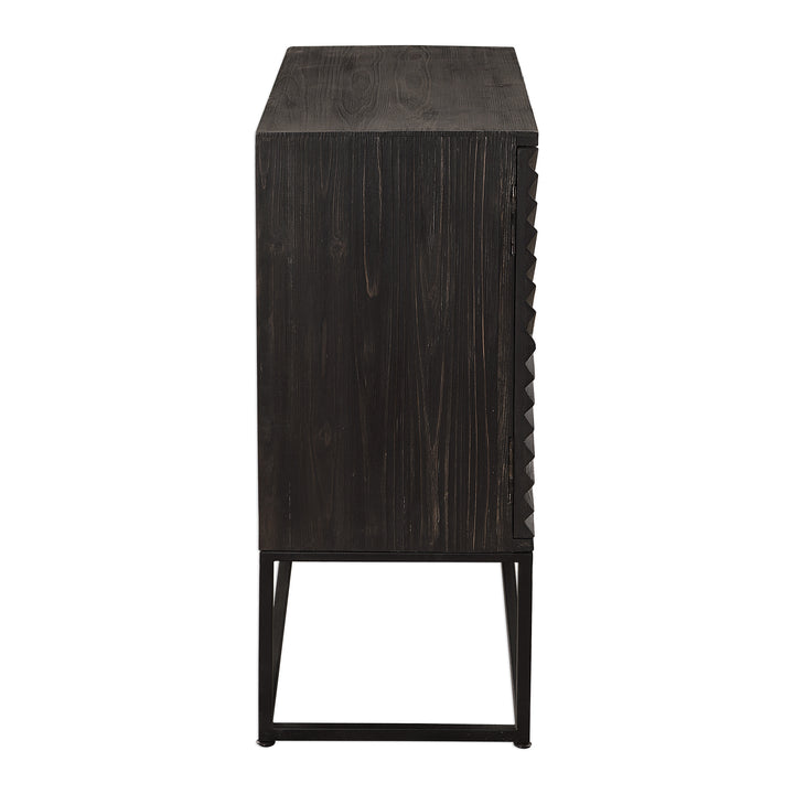 Uttermost Zadie Ebony Accent Cabinet