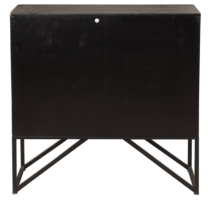 Uttermost Zadie Ebony Accent Cabinet