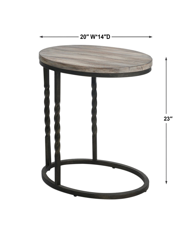 Uttermost Tauret Cantilever Accent Table