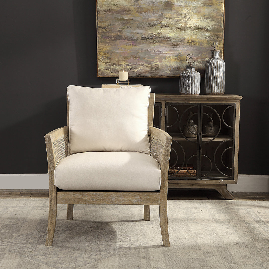 Uttermost Encore Natural Armchair