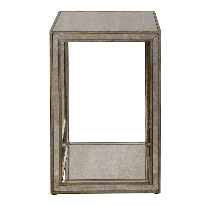 Uttermost Julie Mirrored End Table