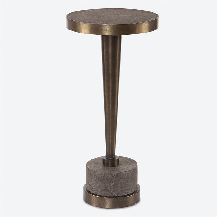 Uttermost Masika Bronze Accent Table