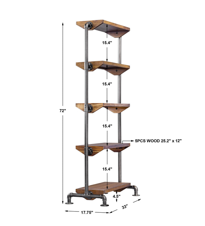 Uttermost Rhordyn Industrial Etagere