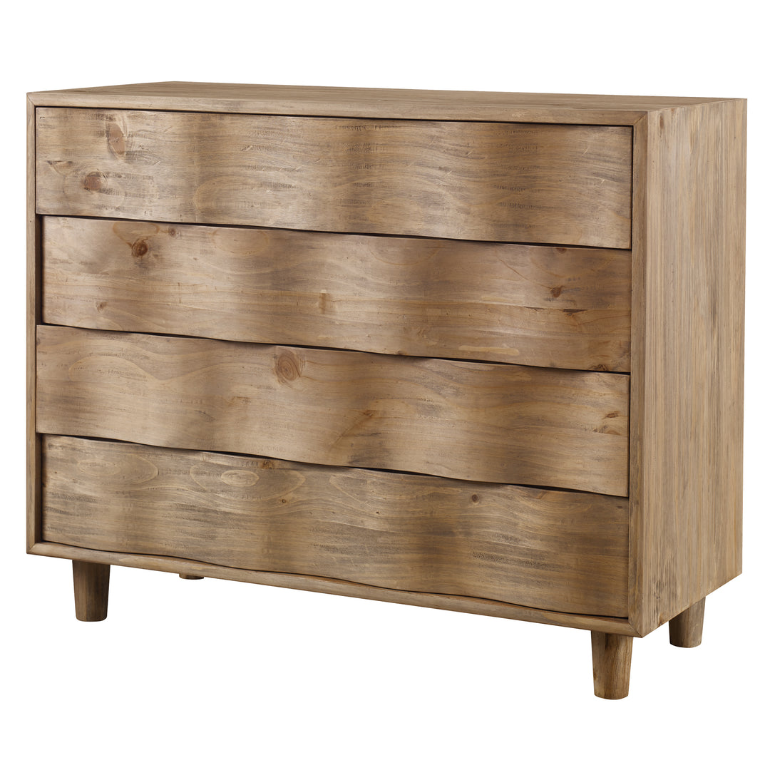 Uttermost Crawford Light Oak Accent Chest