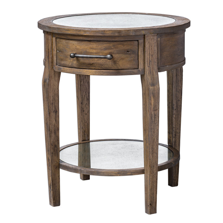 Uttermost Raelynn Wood Lamp Table