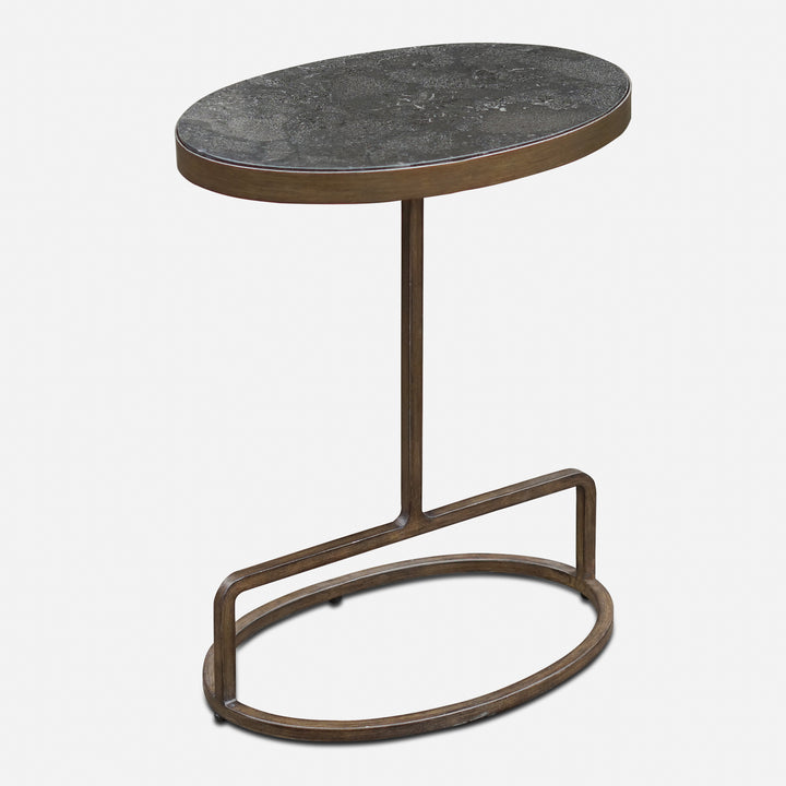 Uttermost Jessenia Stone Accent Table