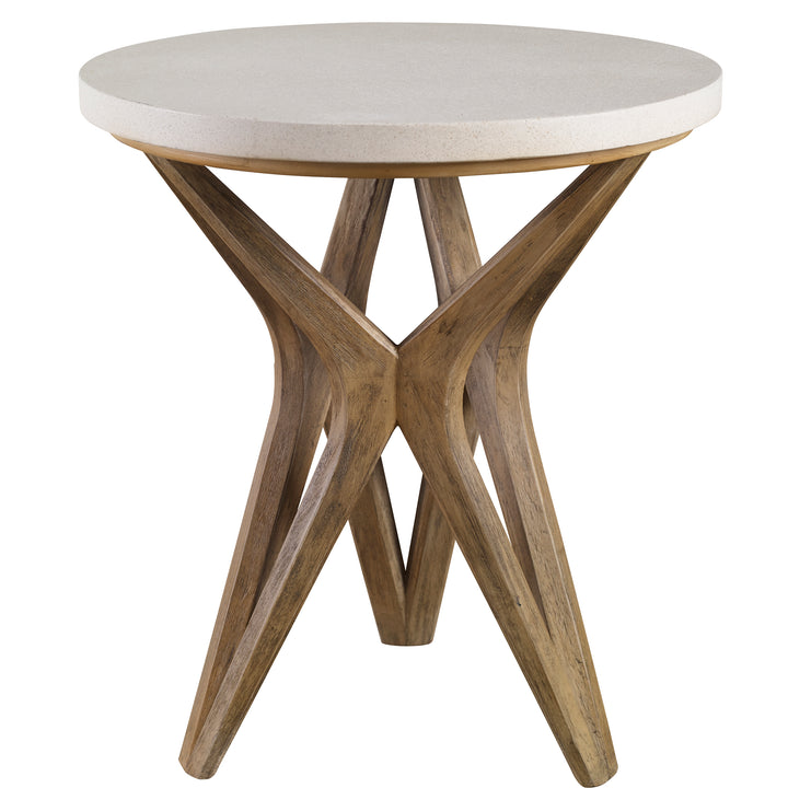 Uttermost Marnie Limestone Side Table