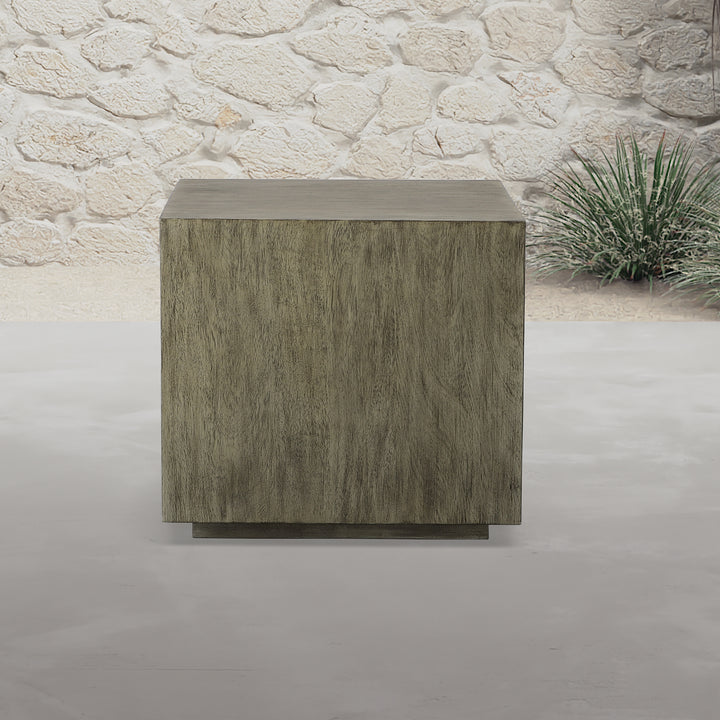 Uttermost Kareem Modern Gray Side Table