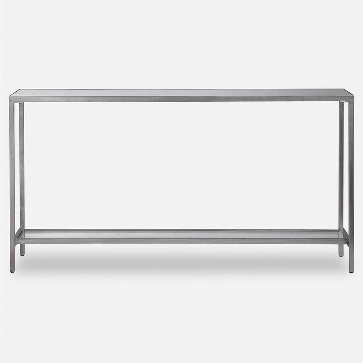 Uttermost Hayley Silver Console Table