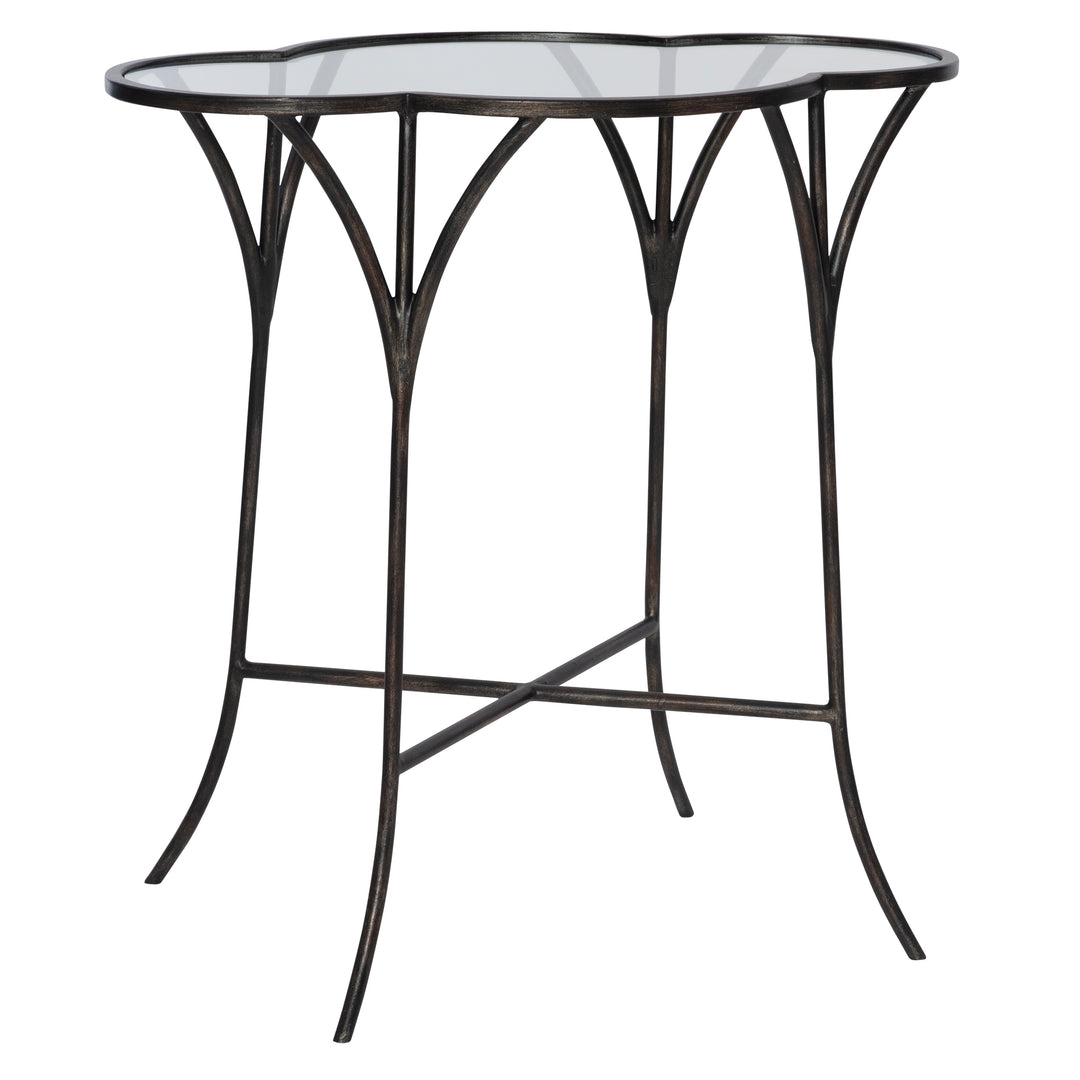 Uttermost Adhira Glass Accent Table