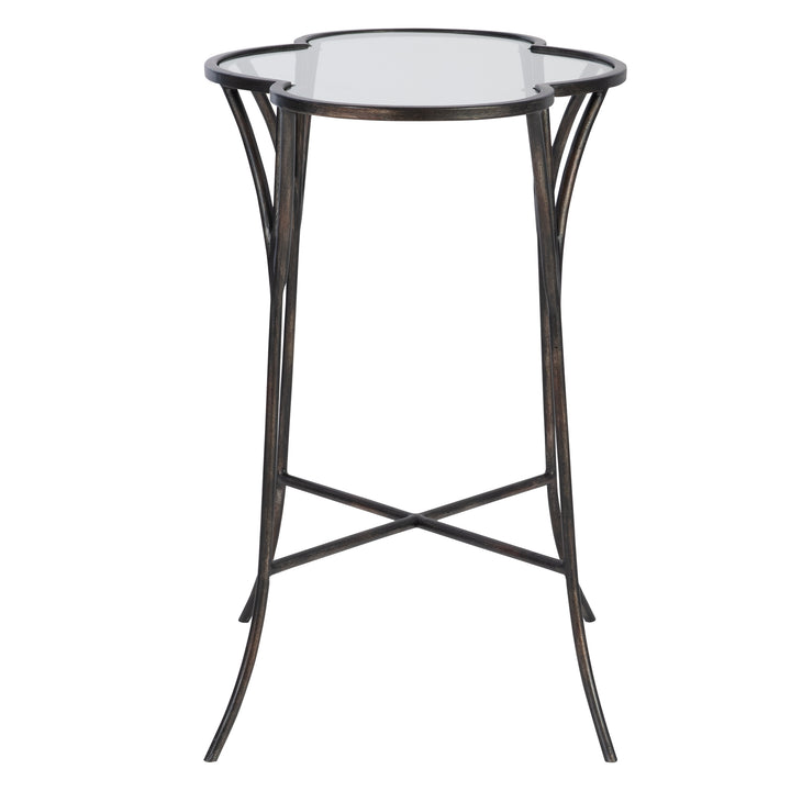 Uttermost Adhira Glass Accent Table