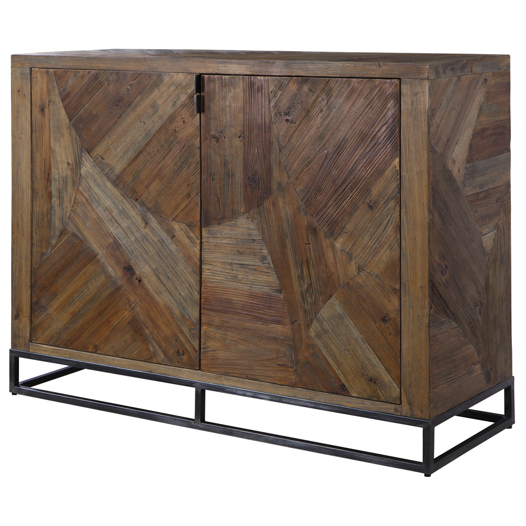 Uttermost Evros Reclaimed Wood 2 Door Cabinet