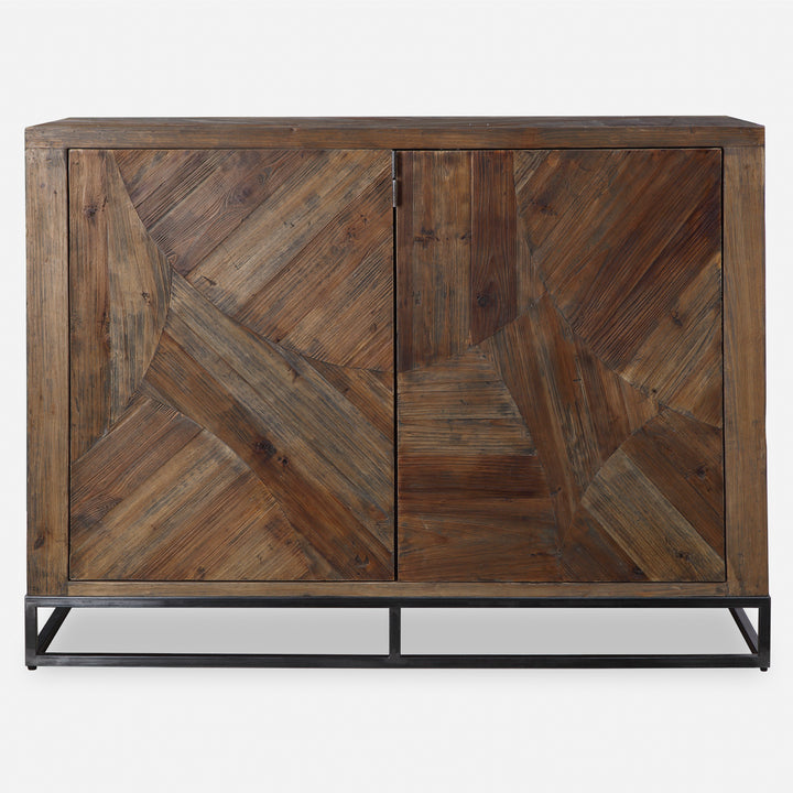 Uttermost Evros Reclaimed Wood 2 Door Cabinet